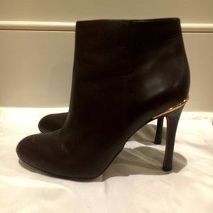 Coach Heeled Ankle Boots